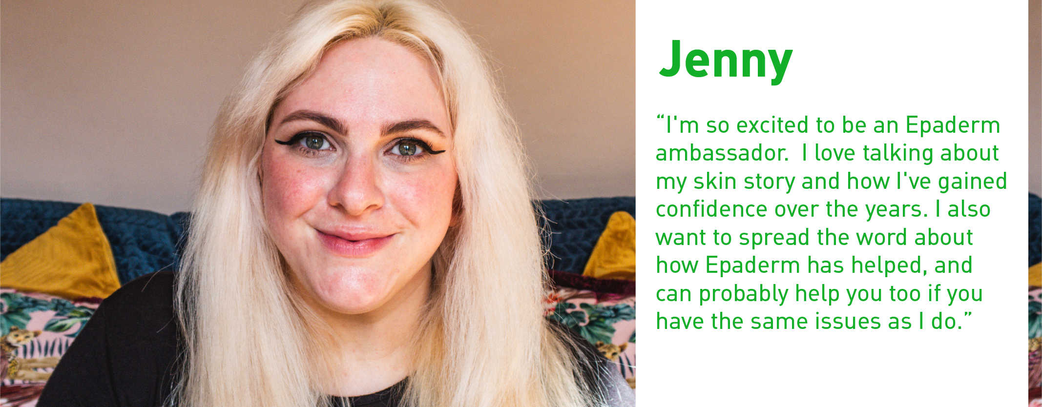 Jenny with quote