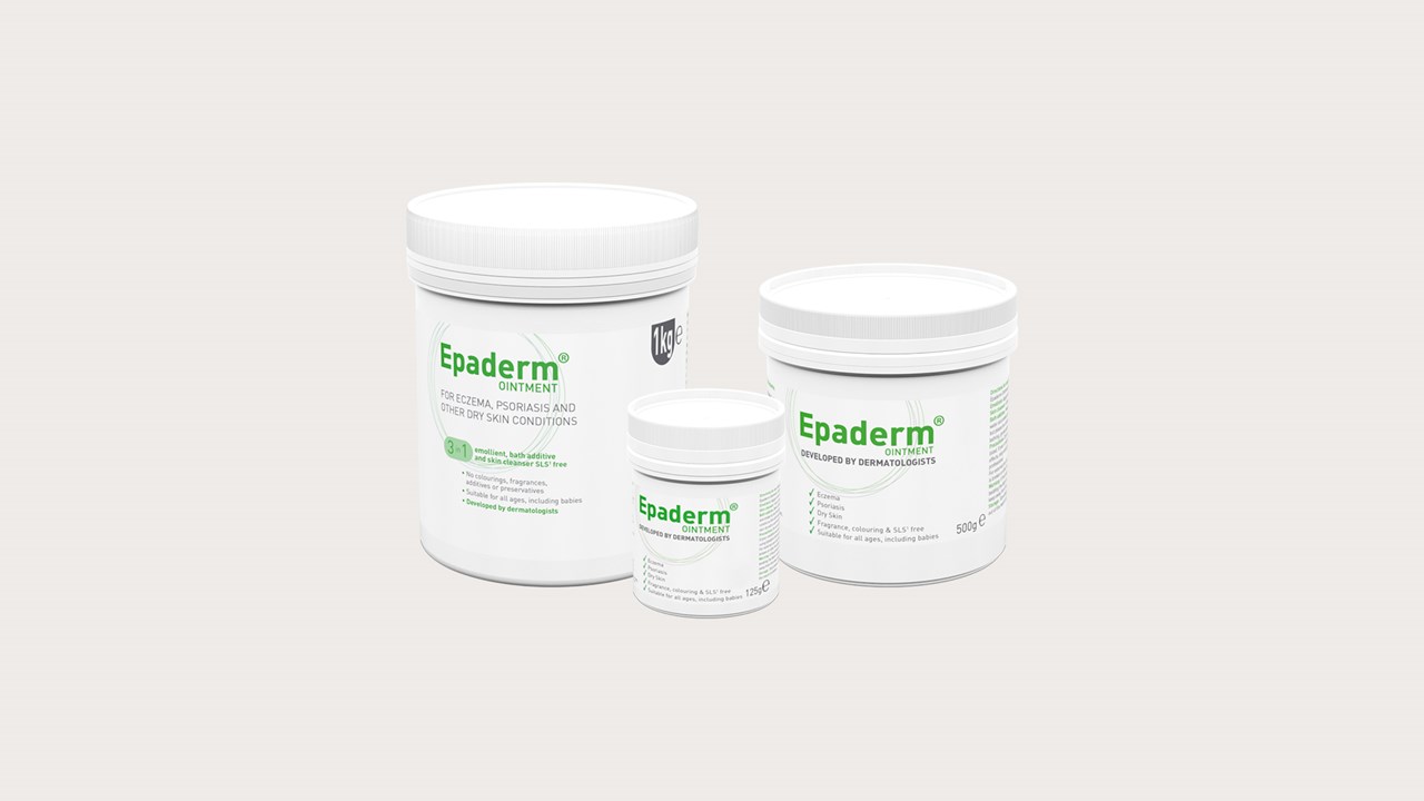 Epaderm Ointment range 