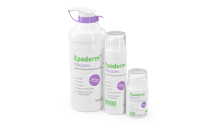 Epaderm Cream range 